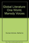 Global Literature One World Mansdy Voices