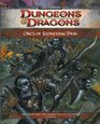 Orcs of Stonefang Pass Adventure HS2 for 4th Edition DD
