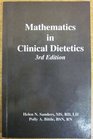 Mathematics in Clinical Dietetics