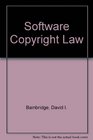 Bainbridge Software Copyright Law
