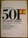 Dictionary of 501 Spanish Verbs: Fully Conjugated in All the Tenses