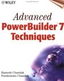 Advanced PowerBuilder  7 Techniques