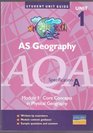 AS Geography Unit 1 AQA Specification A Core Concepts in Physical Geography Module 1