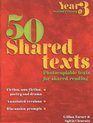50 Shared Texts for Year 3