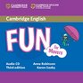 Fun for Starters Movers and Flyers Audio CD