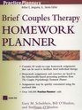 Brief Couples Therapy Homework Planner