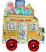 Mini Wheel Books School Bus