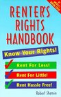 Renter's Rights Handbook Know Your Rights
