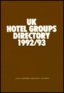 Uk Hotel Groups Directory 1992/93