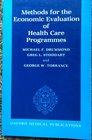 Methods for the Economic Evaluation of Health Care Programs
