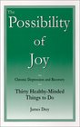 The Possibility of Joy Chronic Depression  Recovery/Thirty HealthyMinded Things to Do
