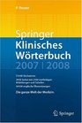 Springer Klinisches Wrterbuch