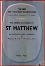 Matthew An Introduction and Commentary