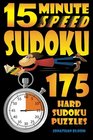 15 Minute Speed Sudoku  175 hard sudoku puzzles sudokupuzzleharddifficultgift