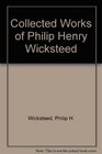 Collected Works of Philip Henry Wicksteed