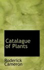 Catalague of Plants