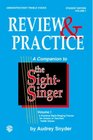 The SightSinger  Review  Practice for Unison/TwoPart Treble Voices