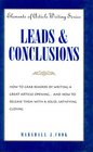 Leads  Conclusions