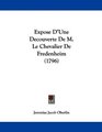 Expose D'Une Decouverte De M Le Chevalier De Fredenheim