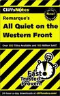Cliffs Notes Remarque's All Quiet on the Western Front