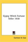 Gypsy Witch Fortune Teller 1930