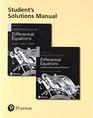 Student's Solutions Manual for Fundamentals of Differential Equations and Fundamentals of Differential Equations and Boundary Value Problems