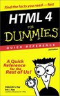 HTML 4 for Dummies Quick Reference