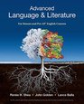 Advanced Language  Literature For Honors and PreAP English Courses