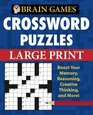 Brain Games Crossword Puzzles Large Print