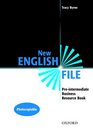 New English File Business Resource Book Preintermediate level