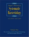 Bergey's Manual of Systematic Bacteriology Volume 1 The Archaea and the Deeply Branching and Phototrophic Bacteria