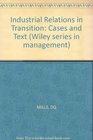 Industrial Relations in Transition Cases and Text