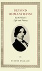 Beyond Romanticism Tuckerman's Life and Poetry