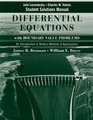 Student Solutions Manual t/a Differential Equations with Boundary Value Problems