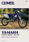 Yamaha Yz250F  Wr250F 20012003 Service Repair  Maintenance