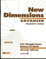 New Dimensions Advanced Teacher's Guide