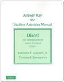Student Activities Manual Answer Key for Disce An Introductory Latin Course Volume 2