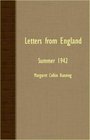 Letters From England  Summer 1942