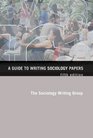 A Guide to Writing Sociology Papers