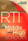 RTI in Middle and High Schools