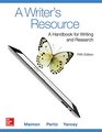 A Writer's Resource  5e with MLA Booklet 2016