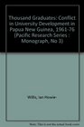 Thousand Graduates Conflict in University Development in PapuaNew Guinea 19611976