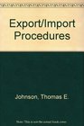 Export/Import Procedures