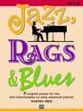 Jazz, Rags & Blues, Bk 5: 8 Original Pieces for the Later Intermediate to Early Advanced Pianist