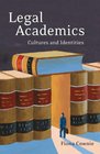 Legal Academics Culture and Identities