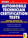 Arco Automobile Technician Certification Tests National Institute for Automotive Service Excellence Exam