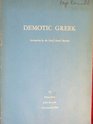 Demotic Greek Instruction by the Oral/Aural Method