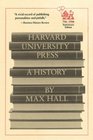Harvard University Press  A History
