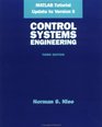 MATLAB 6.1 Supplement to accompany Control Systems Engineering