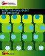 Effective Management for Marketing